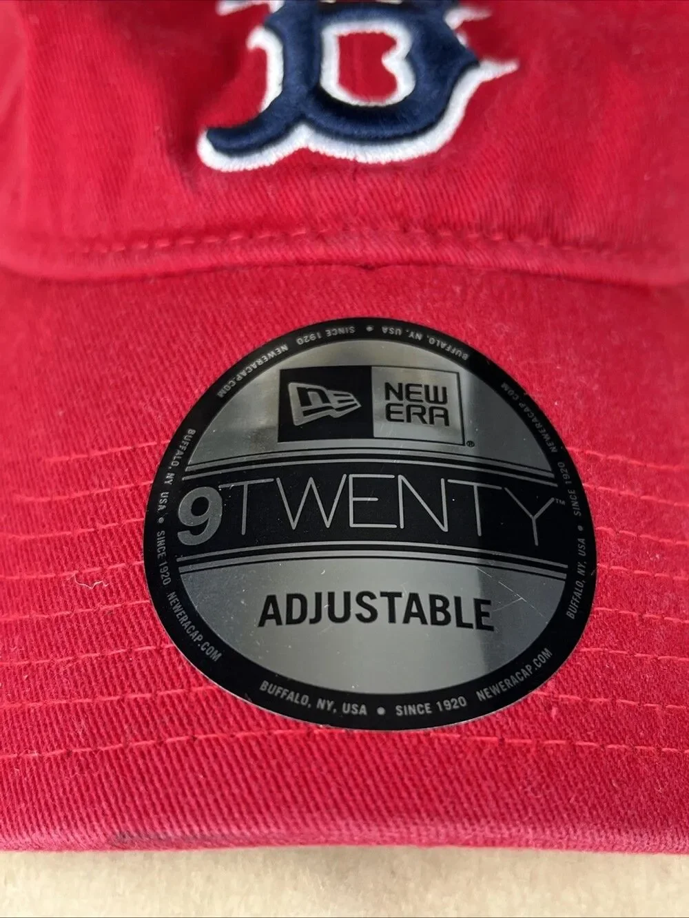 Boston Red Sox MLB‎ NE Core Classic 2 Low Profile Adjustable Hat Red